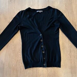 Classic Black Women's Cardigan Sweater